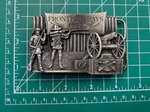 Fort Dodge Frontier Days 1982 Belt Buckle - Picture 2 of 4