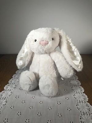 Spark Create Imagine Super Soft Bunny Rabbit Plush Lovey with Rattle 14 