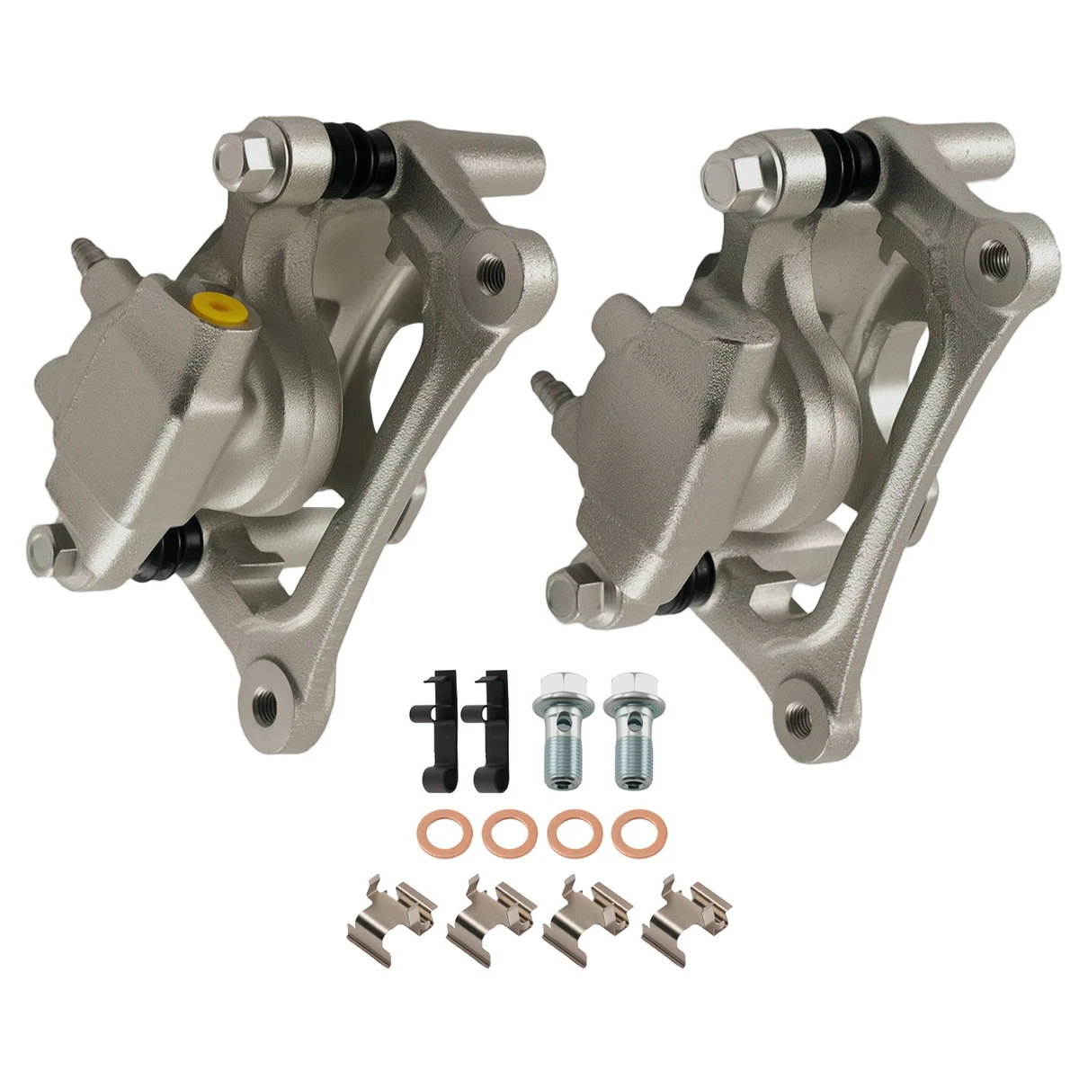 Par De Pinzas De Freno Traseras Con Soporte Para Mitsubishi Endeavor 2004-2011 – Lado Izq. Y Der.