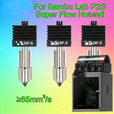 High Flow Hotend Kit For bambu lab P2S H2D Upgrade Hotend Nozzle 0.4 0.6 0.8mm