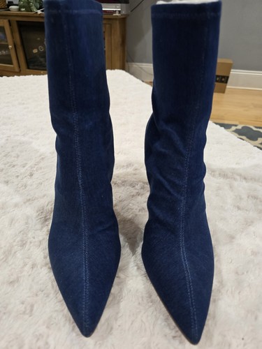 Jessica Simpson Rainwear Imperméable Jean Taille S - Bleu