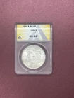 1884 Morgan Dollar ANACS MS-63