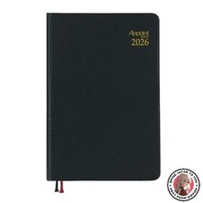 NEW Daigo 2026 Planner Appointment Weekly Left Black E1008 2025 Starts December