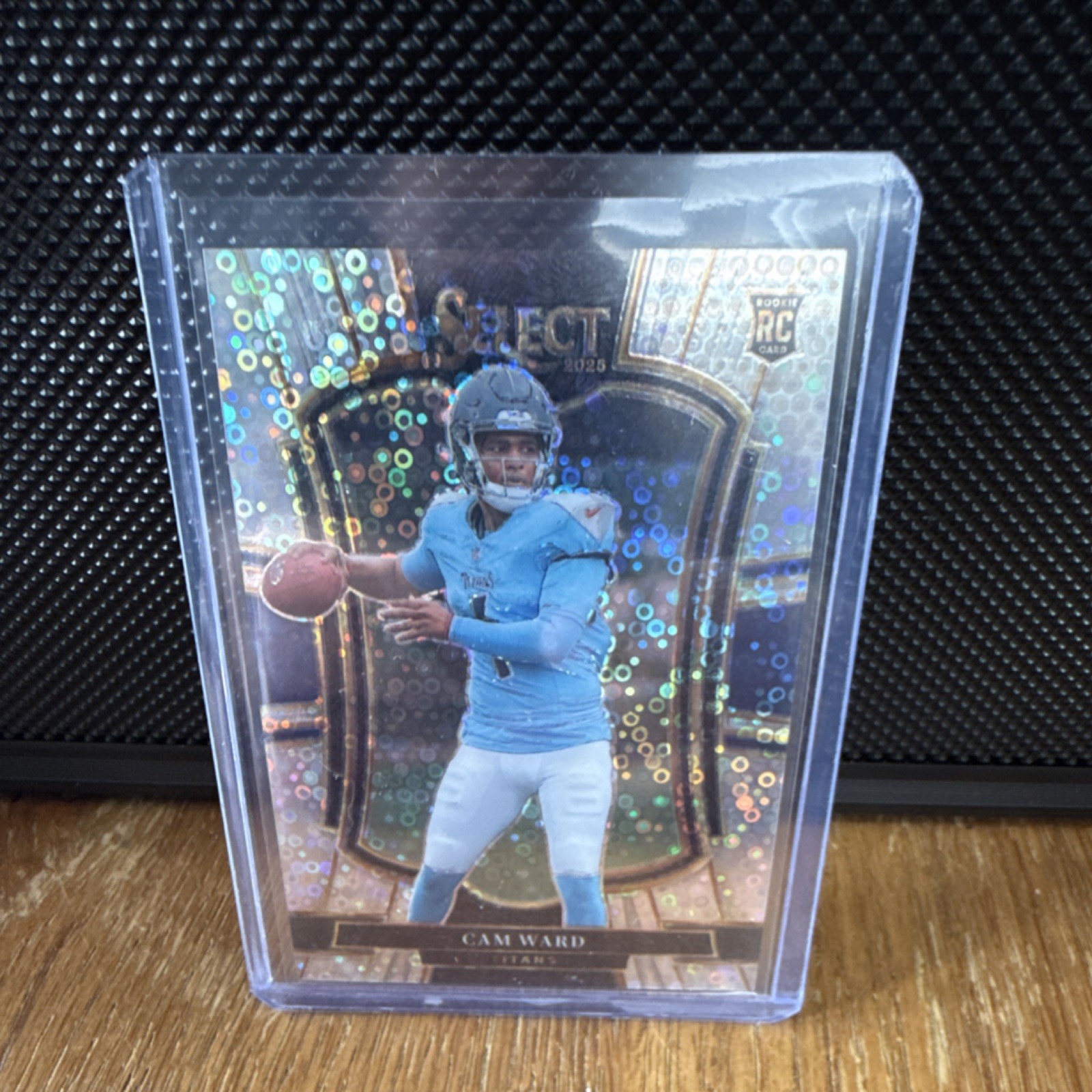 Panini 2025 Select Disco Cam Ward #126  Titans Prizm Rookie Premier Level