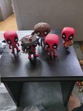 Joblot Of 5 Deadpool Funko Pops. Great Condition. Loose OOB.