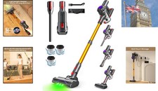 Daewoo Cyclone Free 40min Cordless Vacuum Cleaner Handheld & Bagless w/Headlight