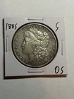 1885-S Morgan Silver Dollar AU Detail Tougher Date