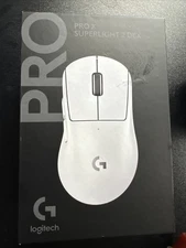 Logitech PRO X SUPERLIGHT 2 DEX Wireless Gaming Mouse - White New Free Shipping