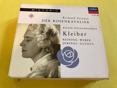 Strauss: Der Rosenkavalier / Kleiber / Reining / Jurinac / Weber (3CD's, 1990)