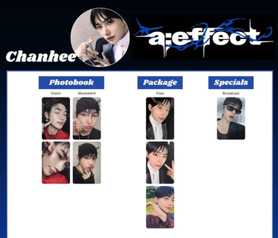 THE BOYZ TBZ - a;effect Album Official PHOTOCARD BOOK / Package