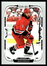 2025-26 O-Pee-Chee #361 Jalen Chatfield Carolina Hurricanes Hockey Card