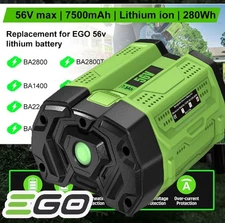 NEW For Genuine EGO Battery 56V 7.5Ah/10Ah/9.0Ah BA1400T BA4200 BA2800 ST1502LB