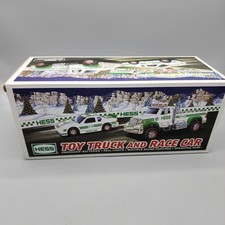 2011 Hess Toy Truck and Race Car New in Original Box