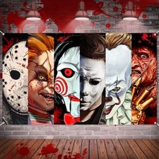 Halloween Horror Party Decorations, Horror Classic Movie Character Photo