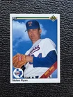 Upper Deck 1990 Nolan Ryan #734 Texas Rangers Vintage Baseball Trading Card