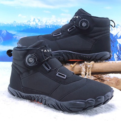 Winter Warm Hiking Boots Waterproof Running Barefoot Shoes for