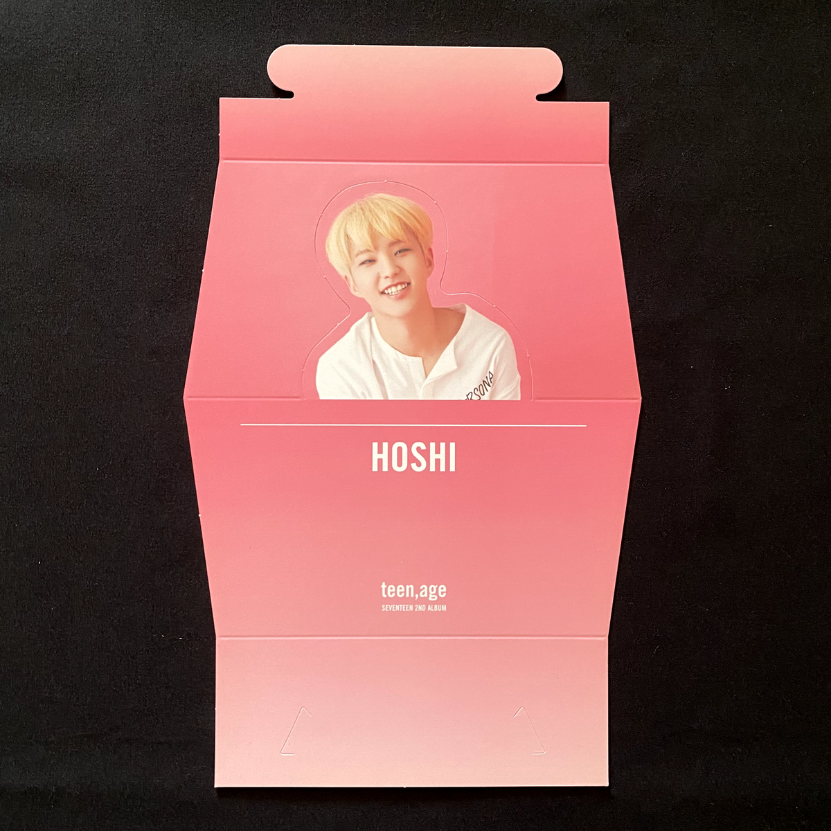 SEVENTEEN 2nd album TEEN AGE White ver. Hoshi photo card +