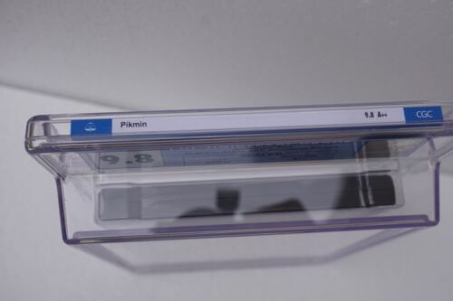 CGC 9.8 A++ Pikmin (GameCube, 2002) variante PAL Portugeuse - nuovo - sigillato - RARO - Foto 5 di 15