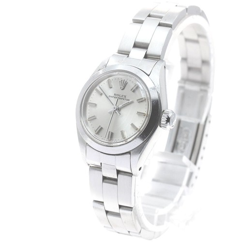 Rolex Oyster Perpetual 6700 Cal.2030 Silver Dial Automatik Damenuhr_879716 - Bild 2 von 9