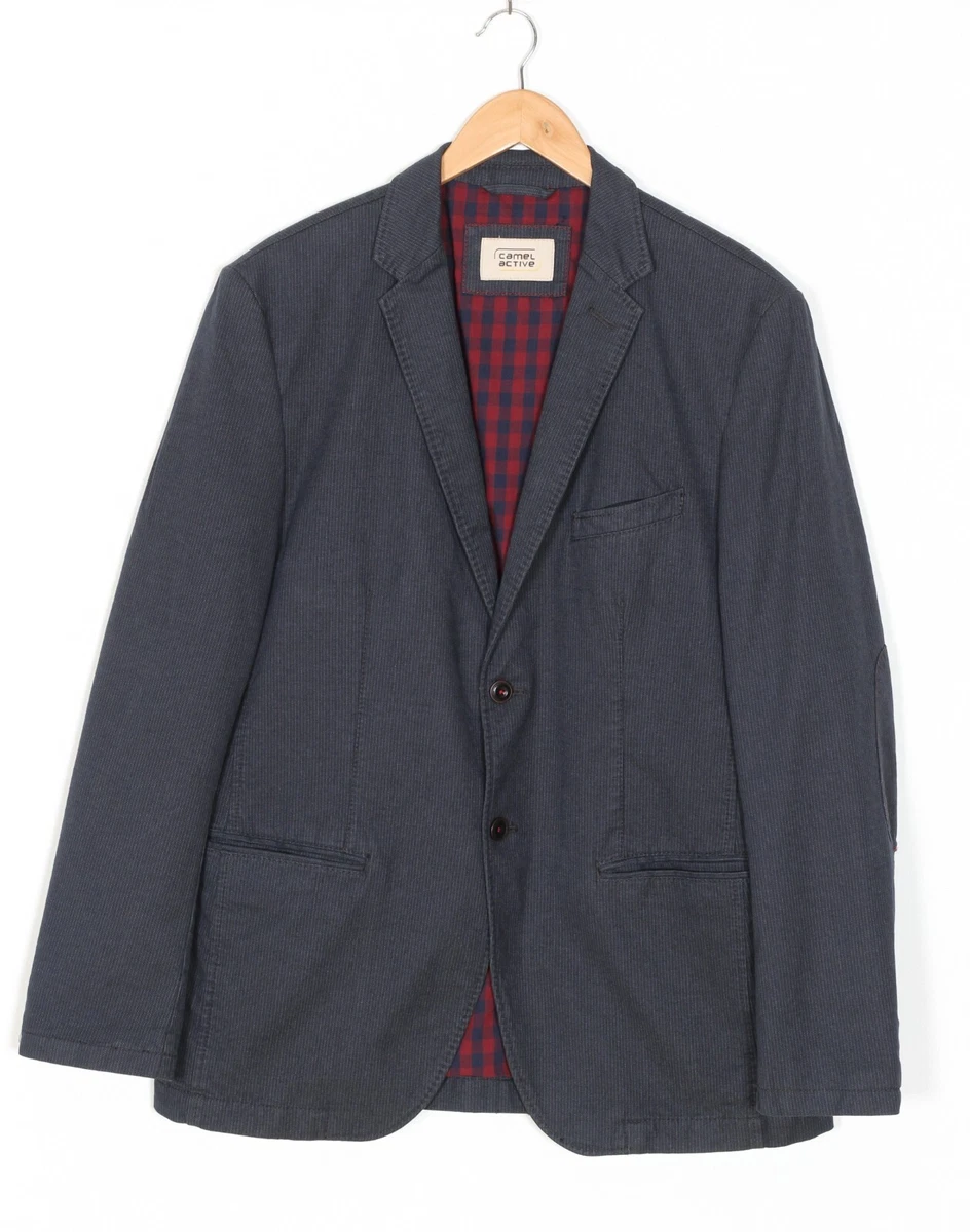 Camel Active Blazer Casual Uomo - Giacca Blu Scuro Modello 442685-5i84