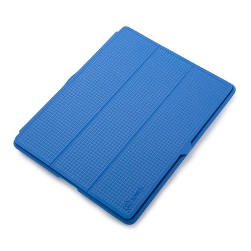 SPECK PixelSkin HD WRAP iPad 2 / 3rd Gen Protective Cover / Viewing Stand BLUE - Picture 2 of 5