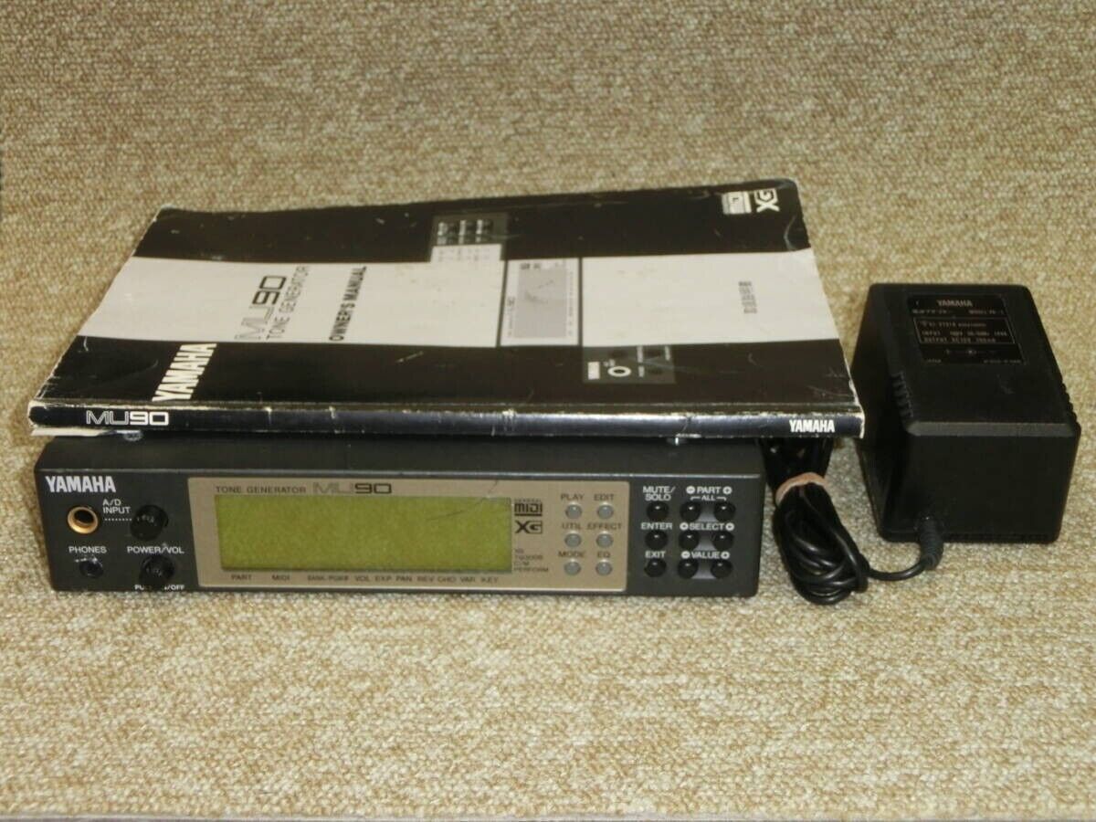 Yamaha MU90 Tone Generator DTM Midi Sound Module Used F/S | eBay Yamaha MU90 Tone Generator DTM Midi Sound Module Used F/S | eBay