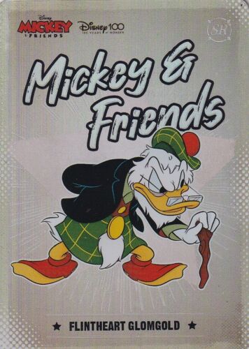 Disney 100 Hotbox Mickey & Friends HDM-I-23 Flintheart Glomgold SR Holo Silver - Afbeelding 1 van 2