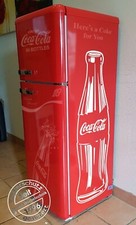 Coca Cola Bottle Aufkleber 110x31cm Bottle B1 f&uuml;r K&uuml;hlschrank oder T&uuml;r Farbwahl