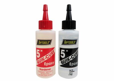 Bob Smith Industries QUIK-CURE  Epoxy 2 Part with Hardener 4.5 oz.