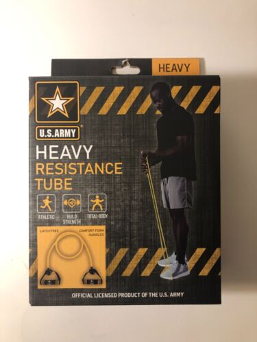 US ARMY HEAVY RESISTANCE TRAINING TUBE Official Licensed - Picture 1 of 2