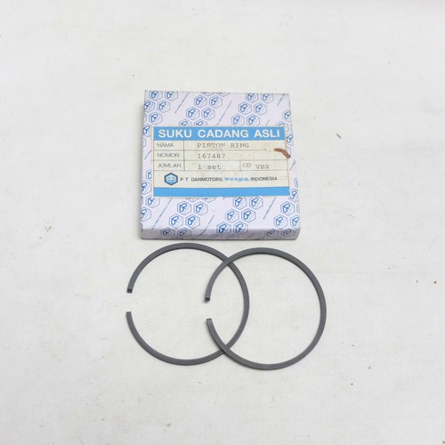 Anillo de pistón 3M 58,4 mm nuevo de stock para Piaggio Vespa 150 PX150 PS150 VLX VBX P150X P150S - Imagen 3 de 5