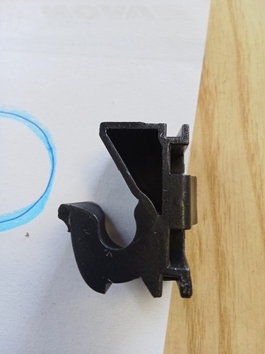 Cerniera Gancio Rotazione Cappelliera Post sinistra Lancia fiat 71753109 Nuova - Foto 2 di 3