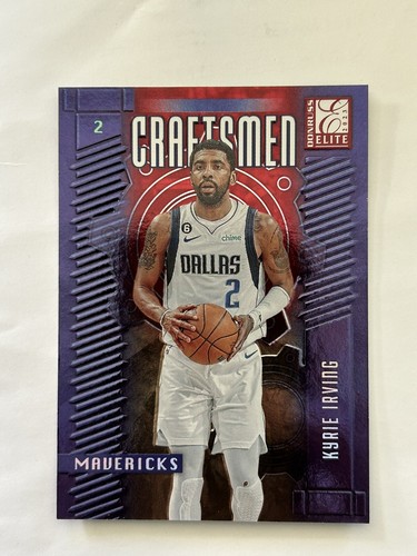 Kyrie Irving 2023-24 Panini Donruss Elite Craftsmen Insert Asia Gold SSP /10 - Picture 4 of 4