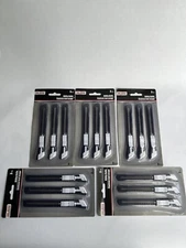 5-UTILITY KNIVES KNIFE TOOL BENCH HARDWARE BRAND BLACK.