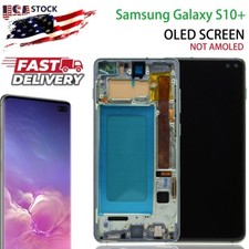 OLED SM-G975U Digitizer LCD Display Touch Screen For Samsung Galaxy S10 Plus