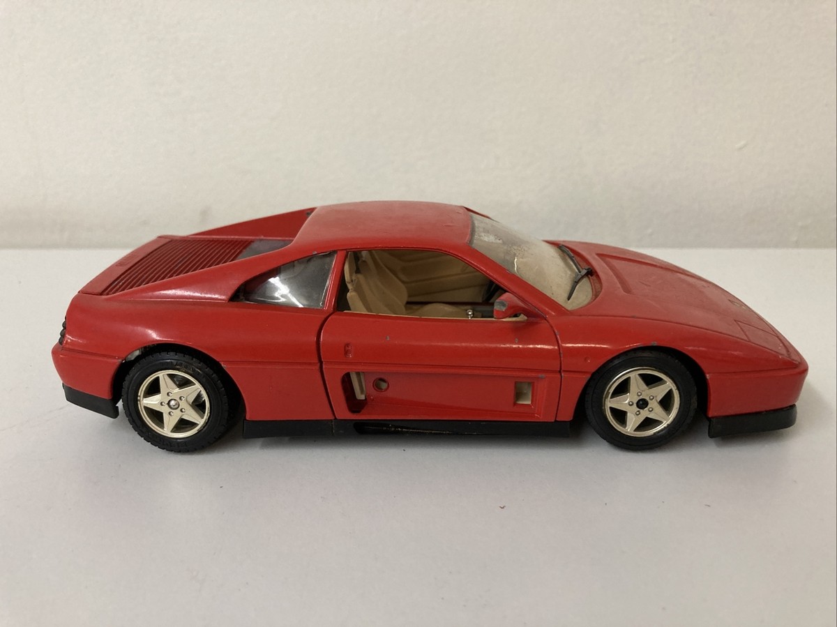 1/24 Scale Ferrari 348 TB 1989 Burango Model Red Sports Car 1/24 Scale Ferrari 348 TB 1989 Burango Model Red Sports Car