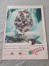 1959 Vintage Orig Magazine Ad Candy Mars Marsettes Savor The Flavor of Mint