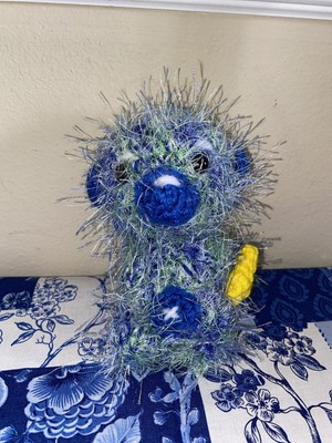 Funky and Fuzzy Monkey Crochet Plush - Handmade 