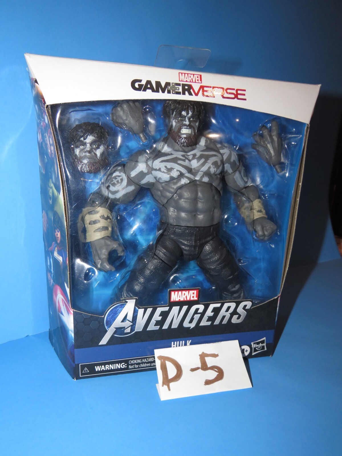 Hulk Action Figure Marvel Legends Gamerverse Gray Version Exclusive Avengers New