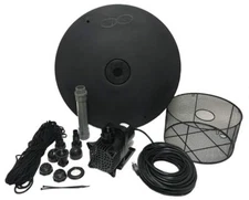 Custom Pro FT 3500 Floating Pond Fountain/Aerator All In One Kit for Farm-Lake