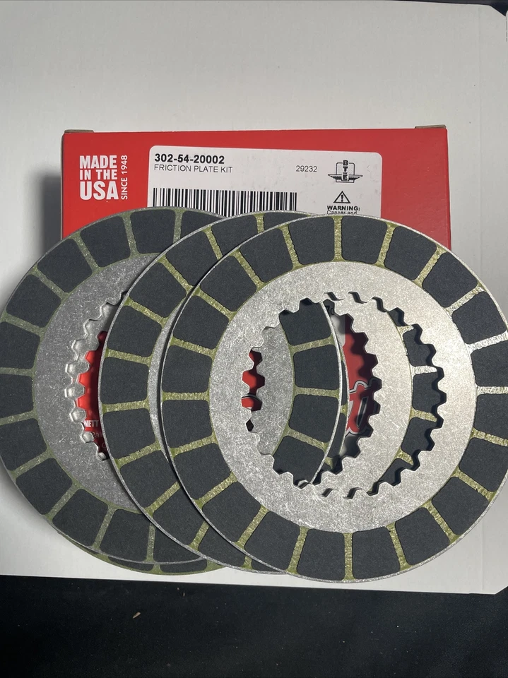 06-0749 诺顿 4 盘合金摩擦离合器套装 750 Commando Barnett 1968 - 72 — 第 3/4 张图片