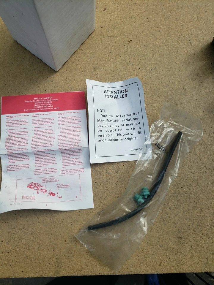 Master Cylinder Bendix R12106 NOS Foto 2 de 4