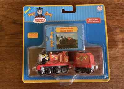 Thomas and Friends Take-Along James Goes Buzz Buzz 2006 Diecast Metal