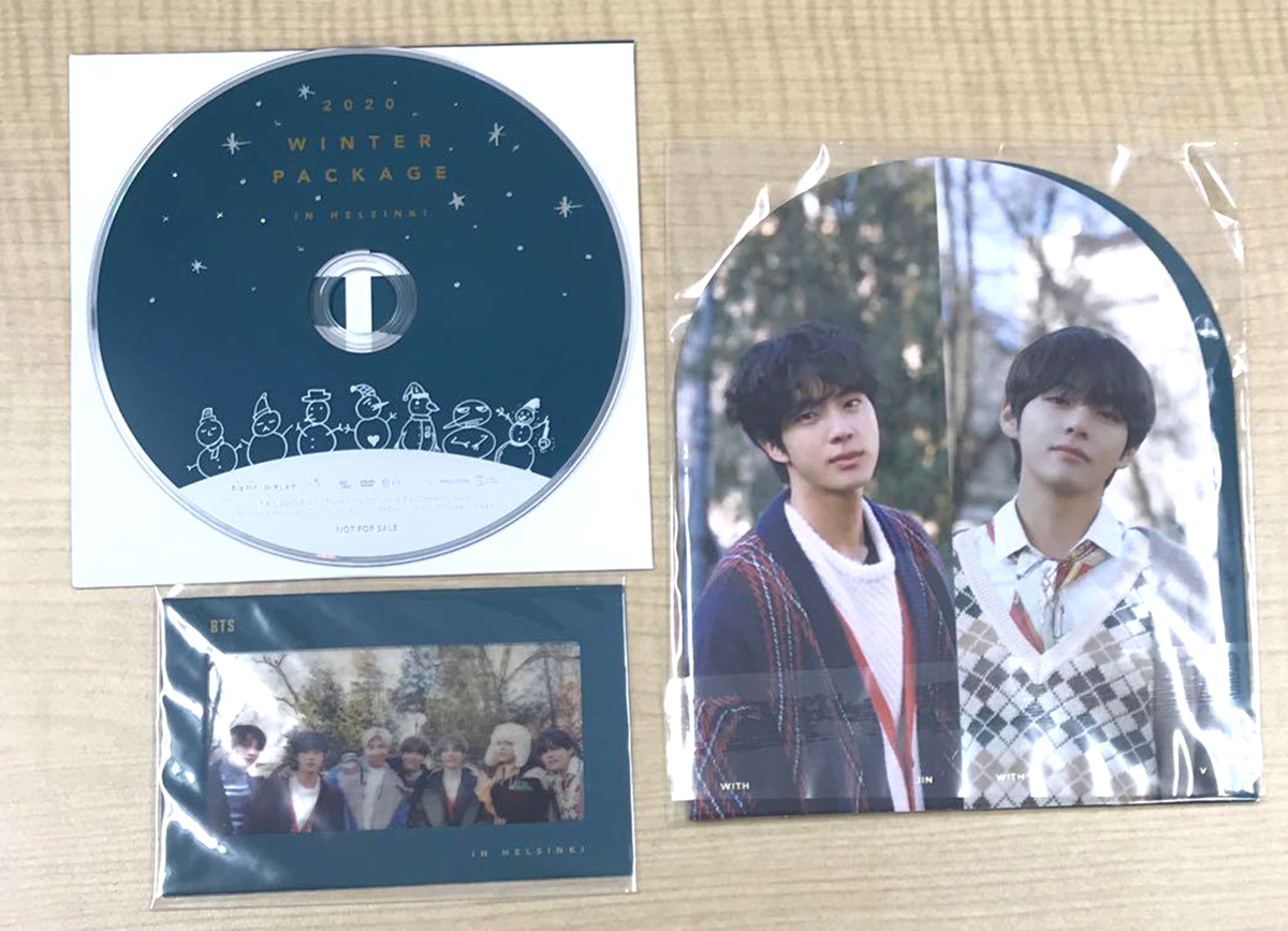 BTS ウィンパケ　2020 BTS 2020 Winter Package In Helsinki FULL SET With J hope Photobook