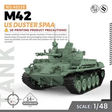 SSMODEL SS48538 1/48 Military Model Kit US M42 Duster SPAA