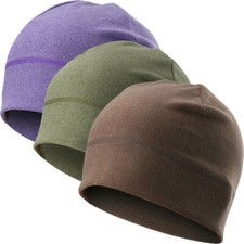 Winter Ski Fleece Skull Cap Helmet Liner Windproof Thermal Beanie for Men Women