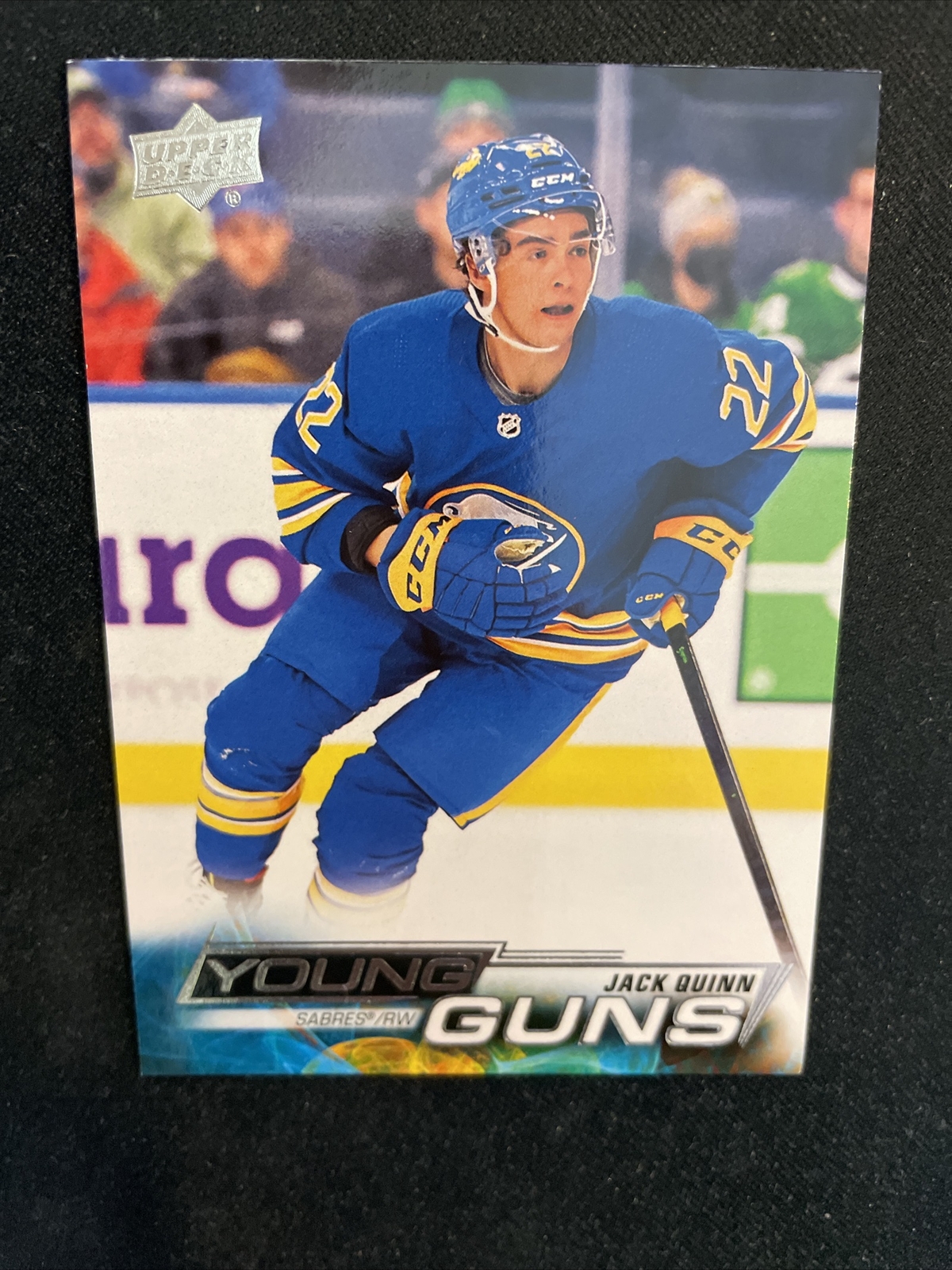 22-23 UD Series 1 Hockey Young Guns 204 Jack Quinn