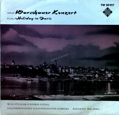 Addinsell. Wal-Berg - Warschauer Konzert. Holiday In Paris Maxi 10'' (VG+) '