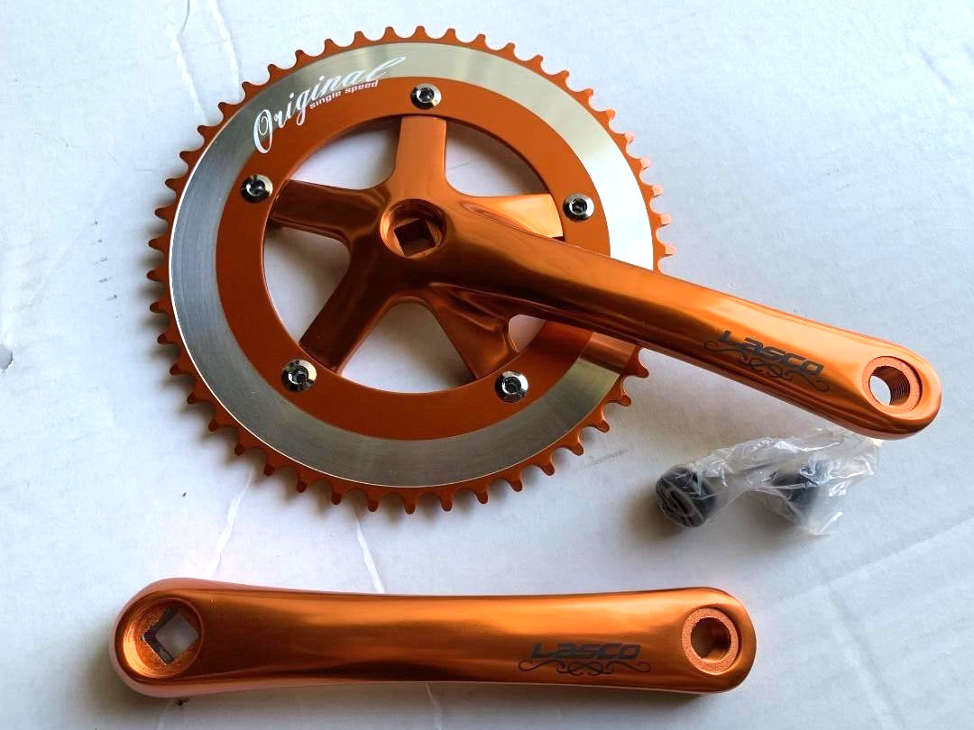 Crank Chainwheel Set 48t X 170mm Single Speed Track Fixie Bi