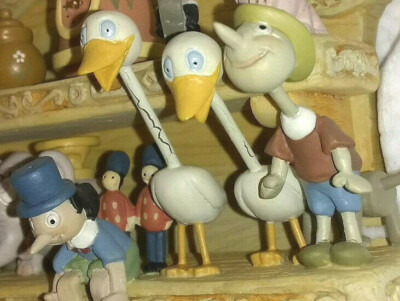 WDCC Disney Classics Pinocchio Geppetto's Toy Creations Hutch